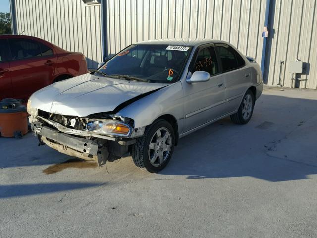 3N1CB51D56L474370 - 2006 NISSAN SENTRA 1.8 SILVER photo 2