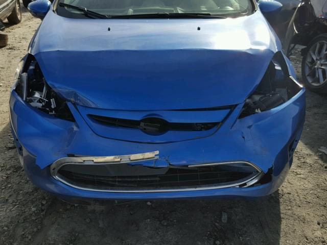 3FADP4EJ3BM216159 - 2011 FORD FIESTA SE BLUE photo 7