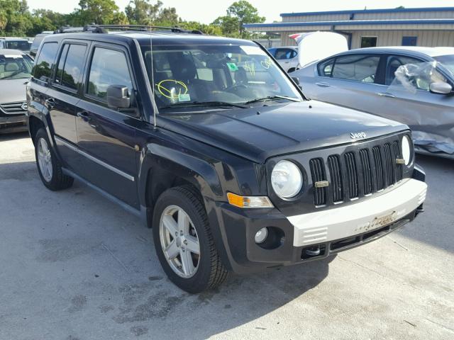 1J4NF4GB6AD519030 - 2010 JEEP PATRIOT LI BLACK photo 1