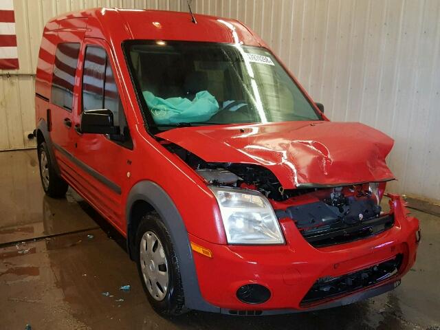 NM0KS9BN7AT002518 - 2010 FORD TRANSIT CO RED photo 1