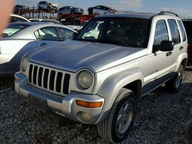 1J8GL58K52W215729 - 2002 JEEP LIBERTY LI SILVER photo 2