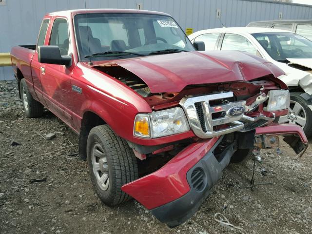 1FTYR14UX8PA87114 - 2008 FORD RANGER SUP MAROON photo 1