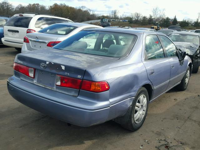 4T1BG22KXYU694002 - 2000 TOYOTA CAMRY CE BLUE photo 4