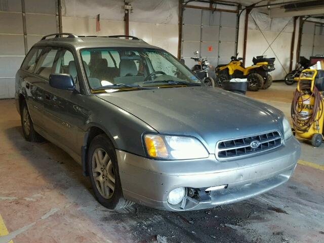 4S3BH675327614167 - 2002 SUBARU LEGACY OUT GREEN photo 1