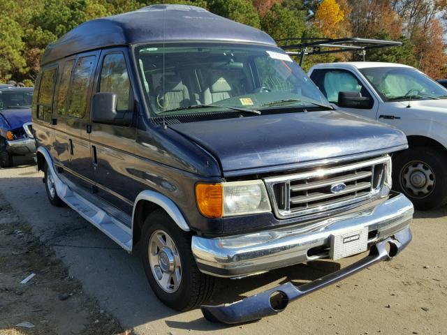 1FDRE14LX6HA69691 - 2006 FORD ECONOLINE BLUE photo 1