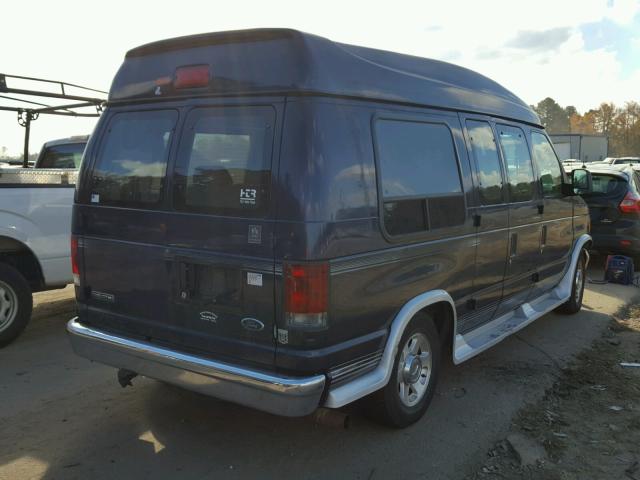 1FDRE14LX6HA69691 - 2006 FORD ECONOLINE BLUE photo 4