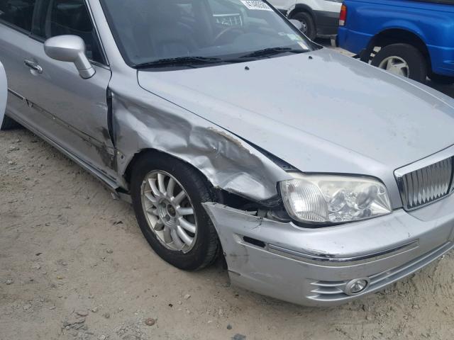 KMHFU45E05A427105 - 2005 HYUNDAI XG 350 SILVER photo 9