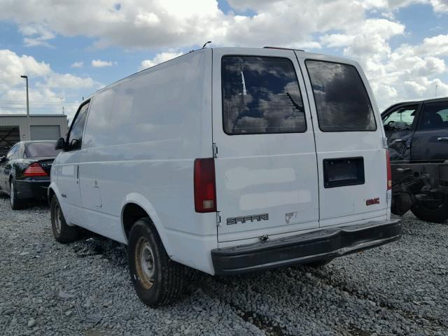 1GTDM19W8YB524659 - 2000 GMC SAFARI XT WHITE photo 3