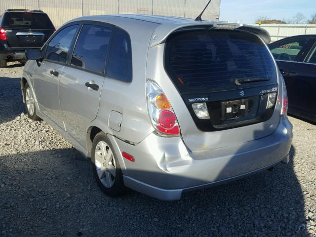 JS2RC62H565353145 - 2006 SUZUKI AERIO SILVER photo 3