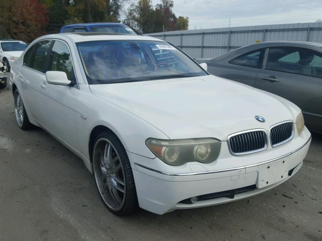 WBAGN63464DS49819 - 2004 BMW 745 LI WHITE photo 1