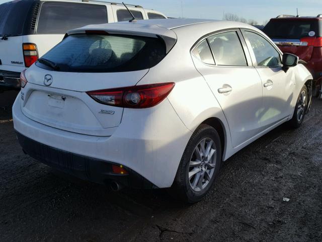 JM1BM1L77E1168568 - 2014 MAZDA 3 TOURING WHITE photo 4