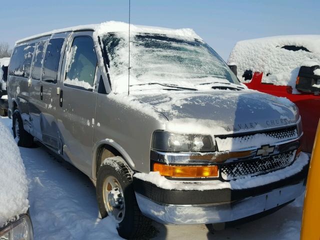 1GAHG39K181131859 - 2008 CHEVROLET EXPRESS G3 GRAY photo 1