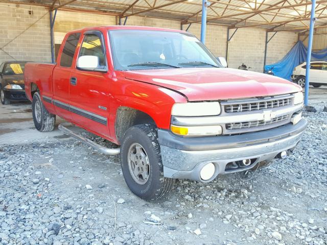 2GCEK19T7X1265760 - 1999 CHEVROLET SILVERADO RED photo 1