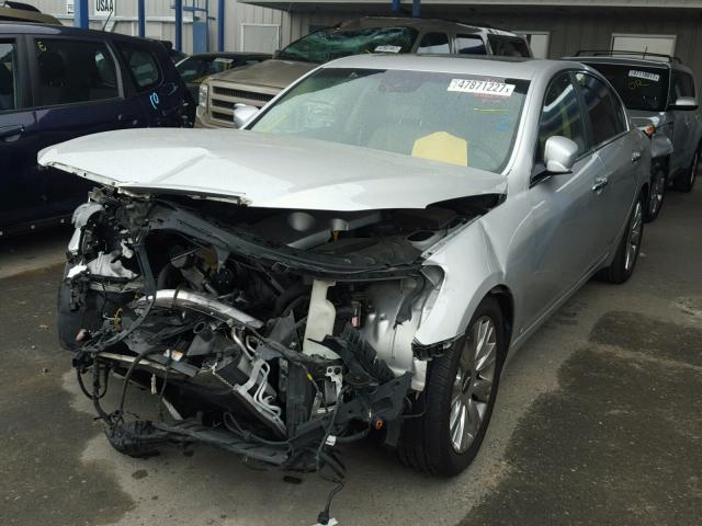 KMHGC46E59U046442 - 2009 HYUNDAI GENESIS 3. SILVER photo 2