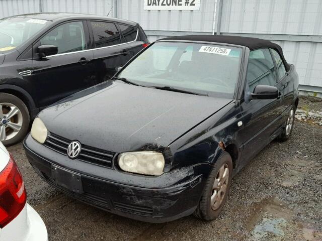 3VWDC21V62M804718 - 2002 VOLKSWAGEN CABRIO GLX 黑色 照片 2
