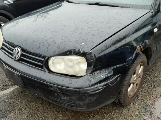 3VWDC21V62M804718 - 2002 VOLKSWAGEN CABRIO GLX 黑色 照片 9