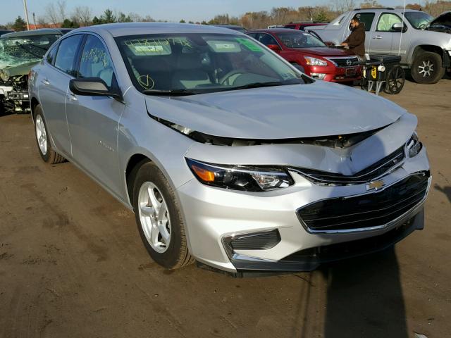 1G1ZC5ST2HF286079 - 2017 CHEVROLET MALIBU LS SILVER photo 1