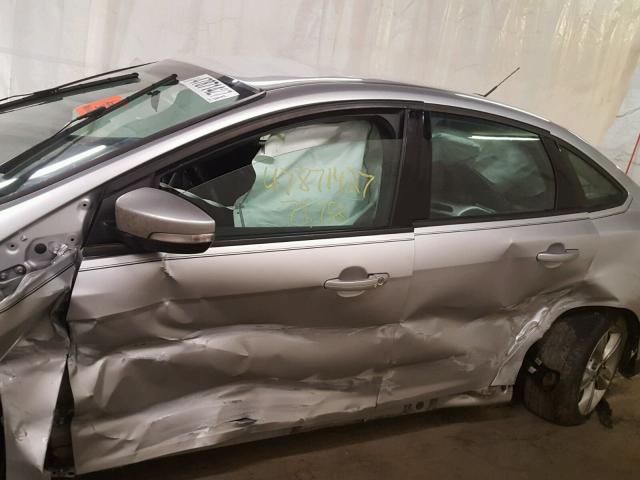 1FADP3F20EL378032 - 2014 FORD FOCUS SE SILVER photo 10