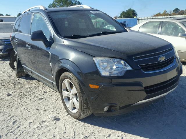 3GNAL4EK9DS547447 - 2013 CHEVROLET CAPTIVA LT BLACK photo 1