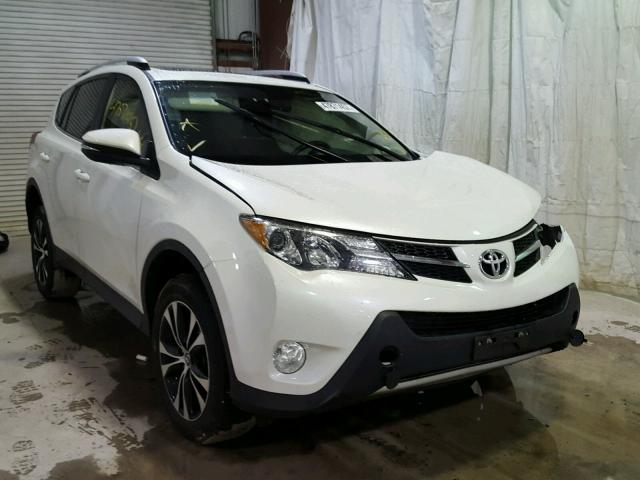 JTMDFREV2FJ035408 - 2015 TOYOTA RAV4 LIMIT WHITE photo 1