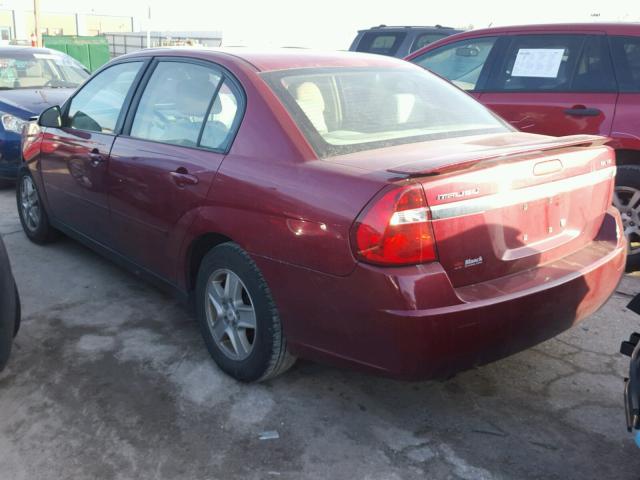 1G1ZT54894F210779 - 2004 CHEVROLET MALIBU LS RED photo 3