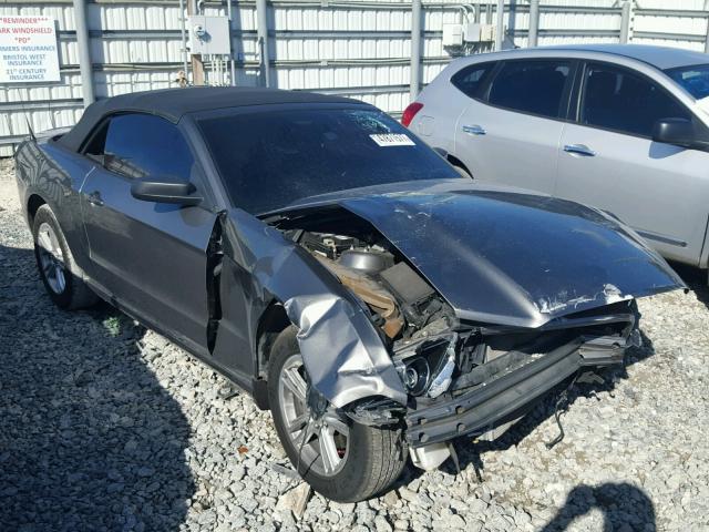 1ZVBP8EM7D5237380 - 2013 FORD MUSTANG GRAY photo 1