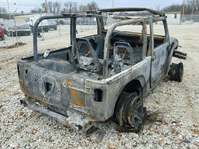 1J4FZ24118L570088 - 2008 JEEP WRANGLER X BURN photo 4