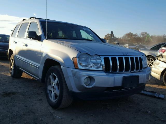 1J8HR58N75C729925 - 2005 JEEP GRAND CHER SILVER photo 1