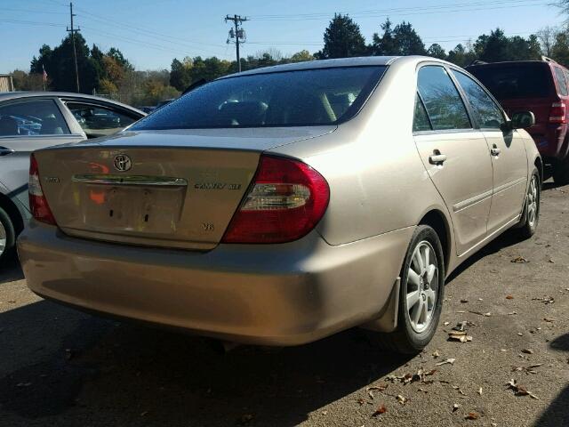 4T1BF32K53U543618 - 2003 TOYOTA CAMRY LE GOLD photo 4