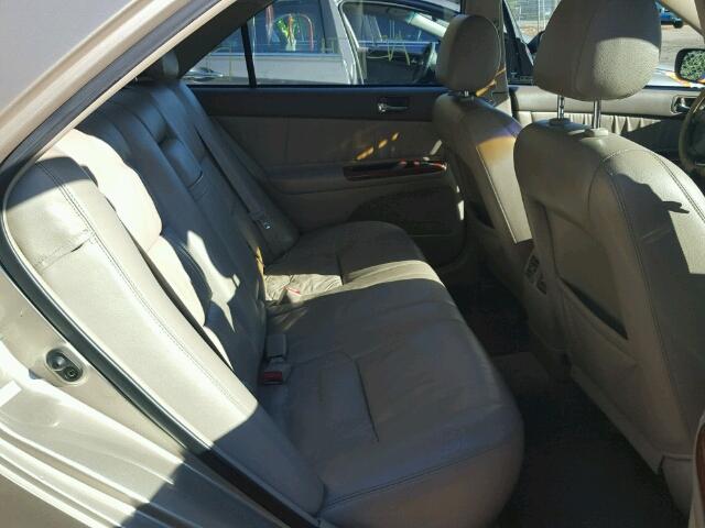 4T1BF32K53U543618 - 2003 TOYOTA CAMRY LE ოქროსფერი ფოტო 6