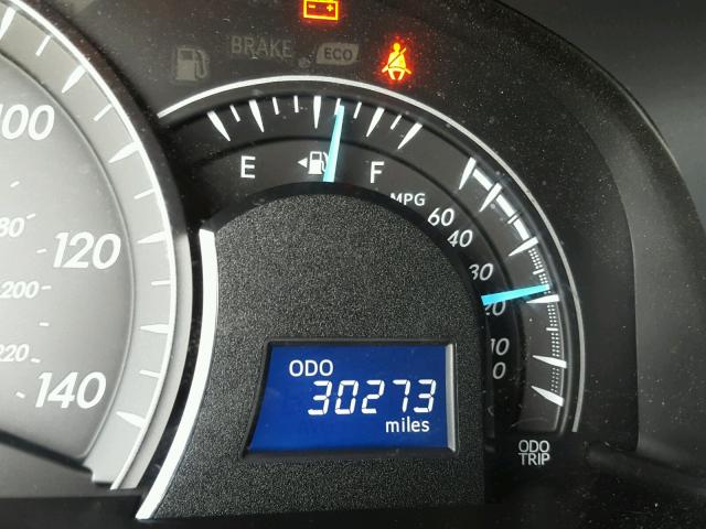 4T1BF1FK3CU179116 - 2012 TOYOTA CAMRY BASE BLACK photo 8