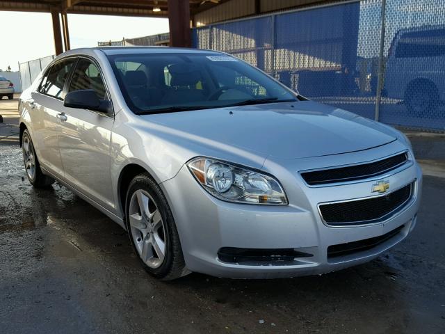 1G1ZB5EB1AF312876 - 2010 CHEVROLET MALIBU LS SILVER photo 1