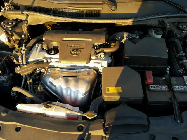 4T4BF1FK5FR492565 - 2015 TOYOTA CAMRY LE შავი ფოტო 7