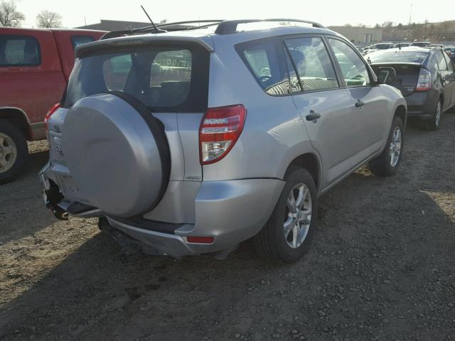 2T3BF33V09W012920 - 2009 TOYOTA RAV4 SILVER photo 4