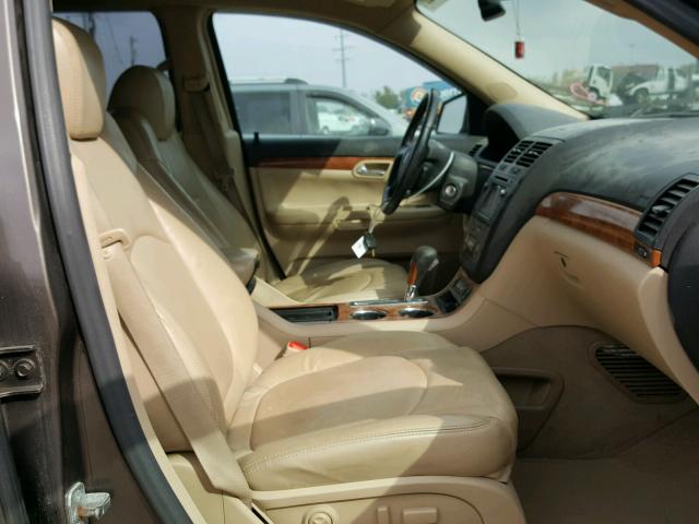 5GZEV33727J140247 - 2007 SATURN OUTLOOK SP ყავისფერი ფოტო 5