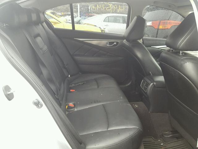 JN1BV7AR6EM695586 - 2014 INFINITI Q50 BASE Plata foto 6