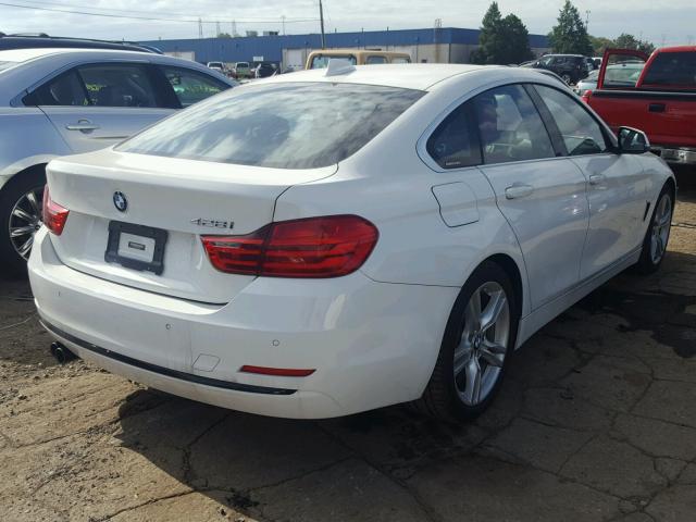 WBA4A9C57GGL89244 - 2016 BMW 428 I WHITE photo 4