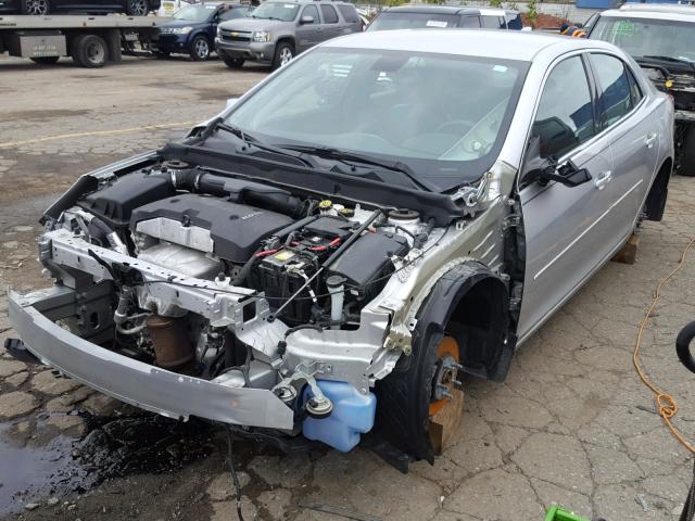 1G11C5SL6FF224579 - 2015 CHEVROLET MALIBU 1LT SILVER photo 2