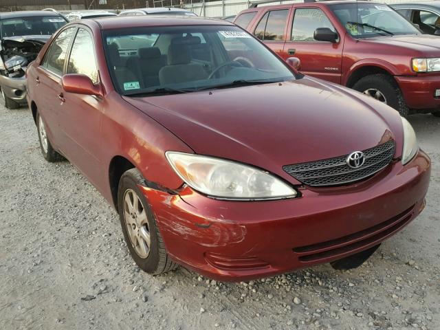 4T1BE32K84U313706 - 2004 TOYOTA CAMRY LE RED photo 1