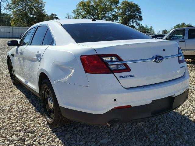 1FAHP2L88HG113537 - 2017 FORD TAURUS POL WHITE photo 3