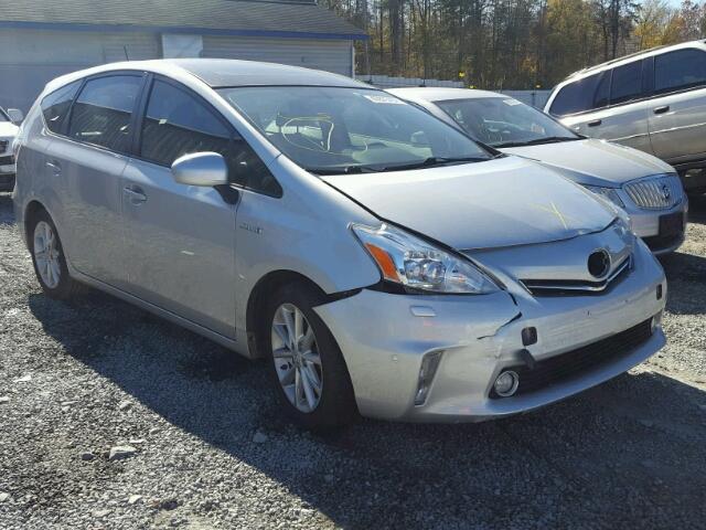 JTDZN3EU0C3062247 - 2012 TOYOTA PRIUS V SILVER photo 1