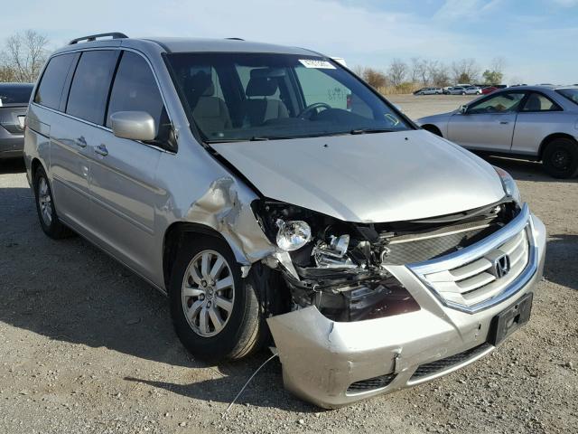 5FNRL38408B416196 - 2008 HONDA ODYSSEY EX SILVER photo 1