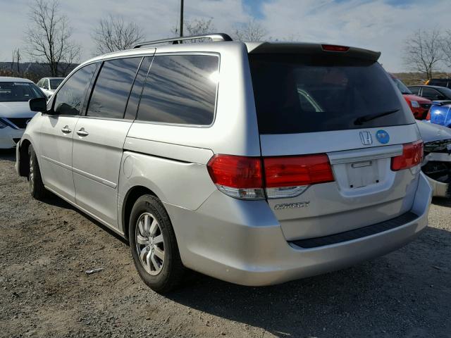 5FNRL38408B416196 - 2008 HONDA ODYSSEY EX SILVER photo 3