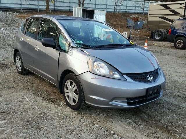 JHMGE8H2XAC022221 - 2010 HONDA FIT SILVER photo 1