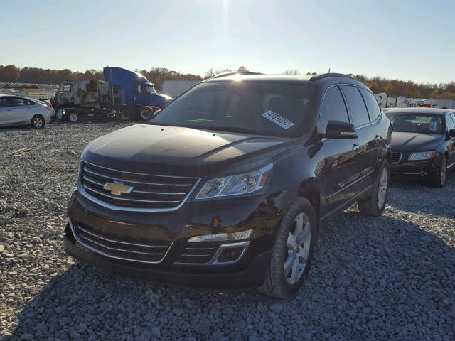 1GNKRJKD0HJ184227 - 2017 CHEVROLET TRAVERSE P BLACK photo 2