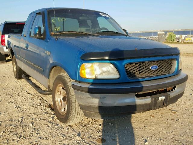 1FTEX17L3VND25808 - 1997 FORD F150 TEAL photo 1