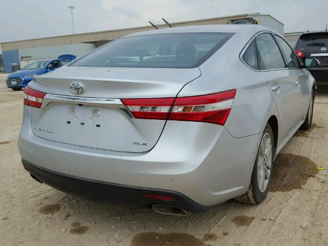 4T1BK1EB8EU117601 - 2014 TOYOTA AVALON BAS SILVER photo 4