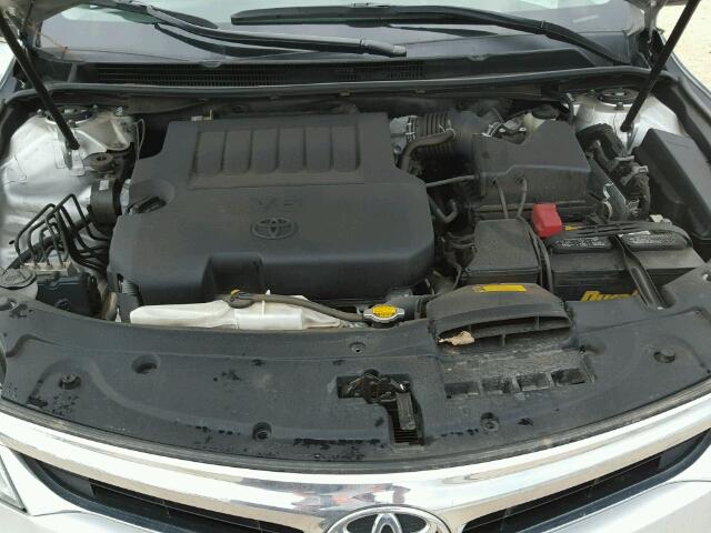 4T1BK1EB8EU117601 - 2014 TOYOTA AVALON BAS SILVER photo 7