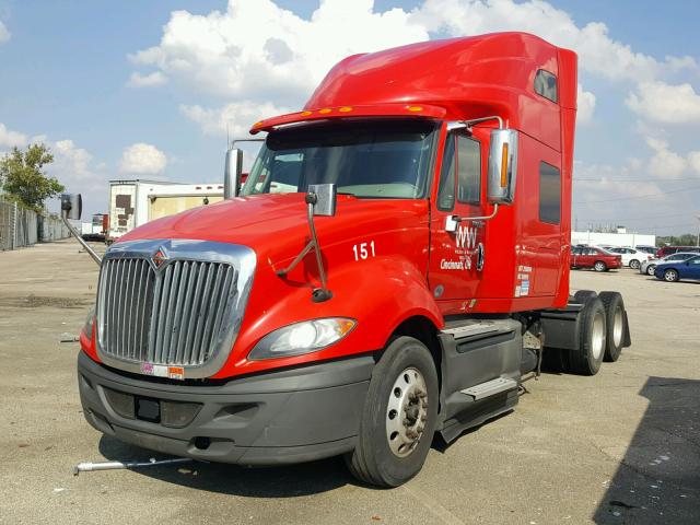 3HSDJSJRXEN759428 - 2014 INTERNATIONAL PROSTAR RED photo 2