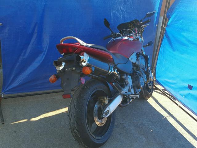 JH2SC48057M500189 - 2007 HONDA CB900 F RED photo 4